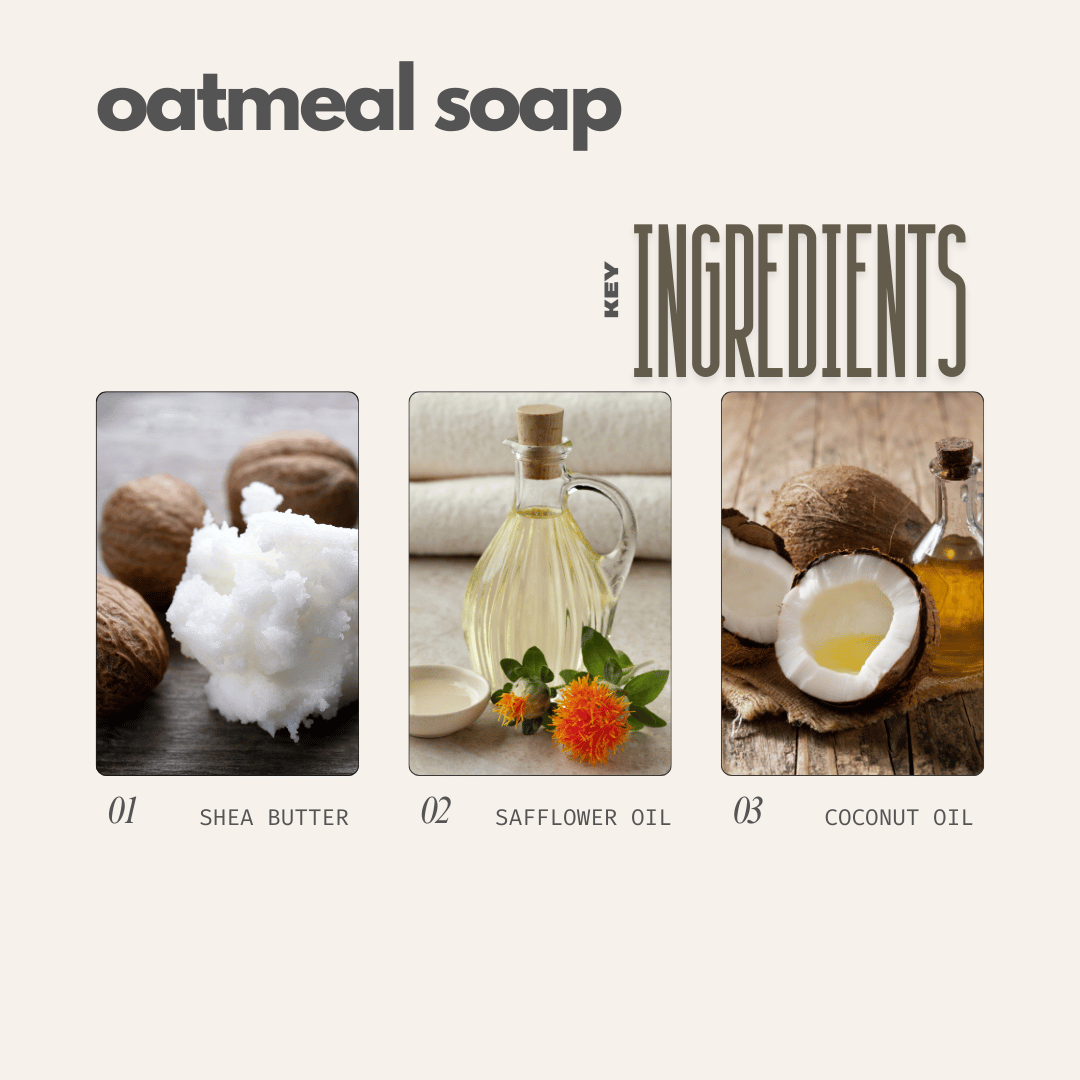 Natural Eczema Relief Oatmeal Soap