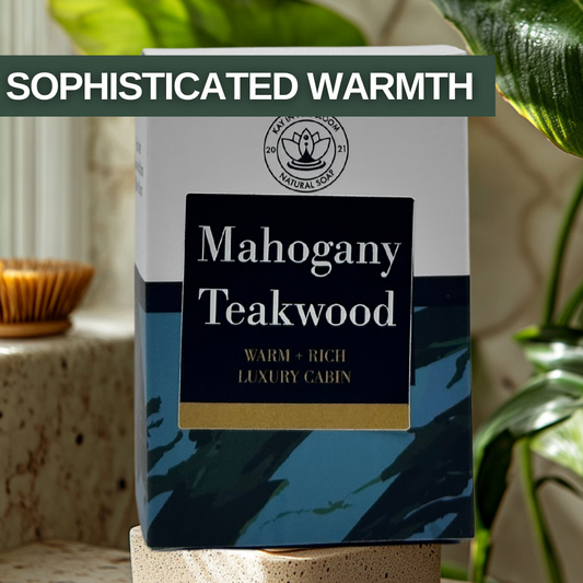 Luxury Mahogany Teakwood Soap