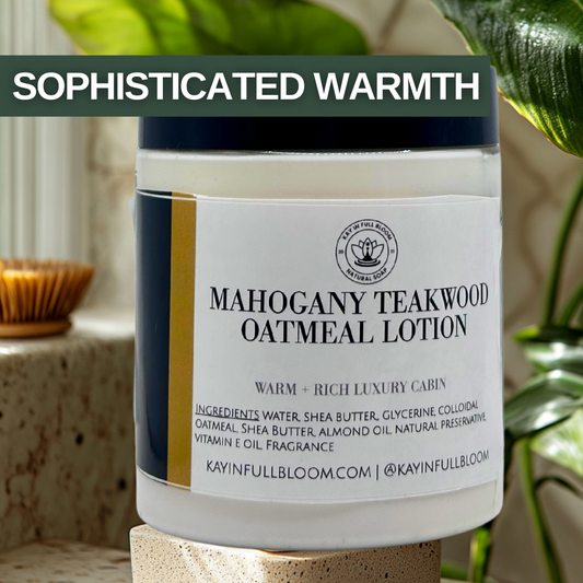 Luxury Mahogany Teakwood Sensitive Skin Lotion