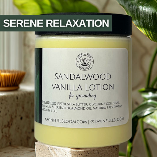 Sandalwood Vanilla Oatmeal Body Lotion