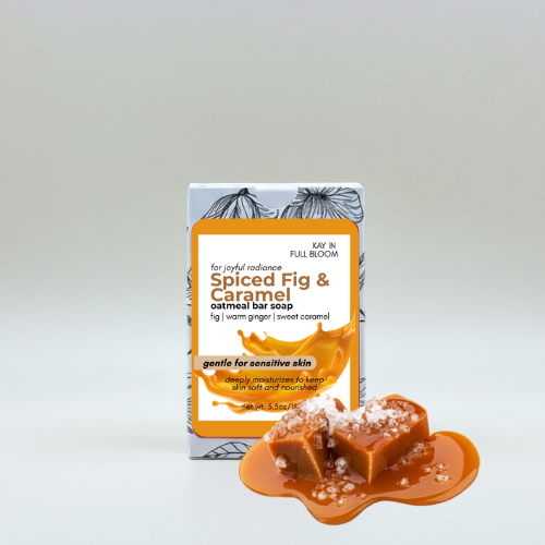Spiced Fig & Caramel Oatmeal Soap