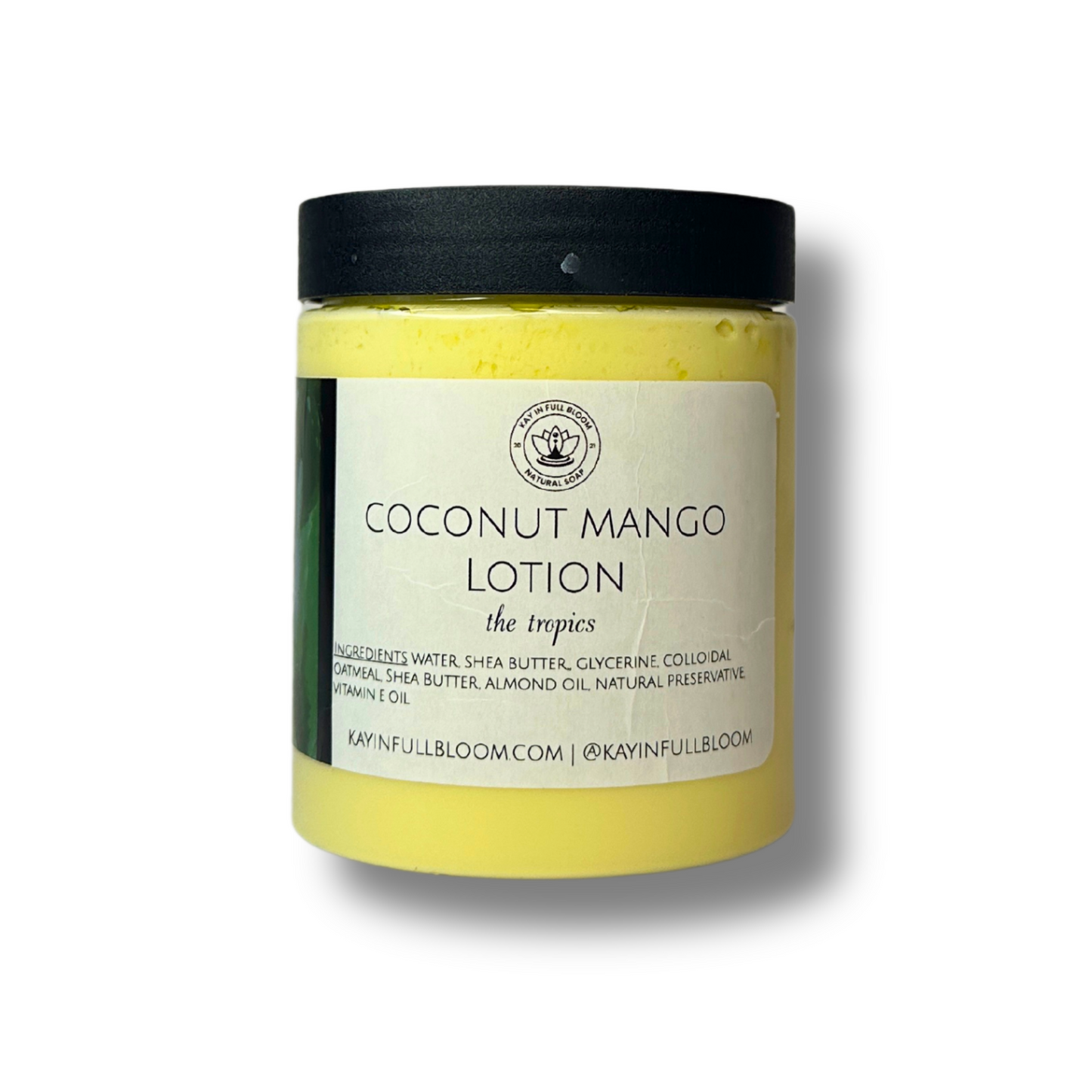 Coconut Mango Oatmeal Body Lotion