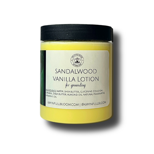 Sandalwood Vanilla Oatmeal Body Lotion