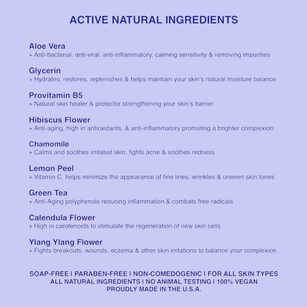 Face Brightening Cleanser Lightweight Formula to Remove Excess Oil & Impurities