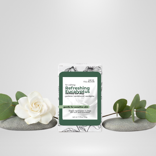 Refreshing Eucalyptus Oatmeal Soap